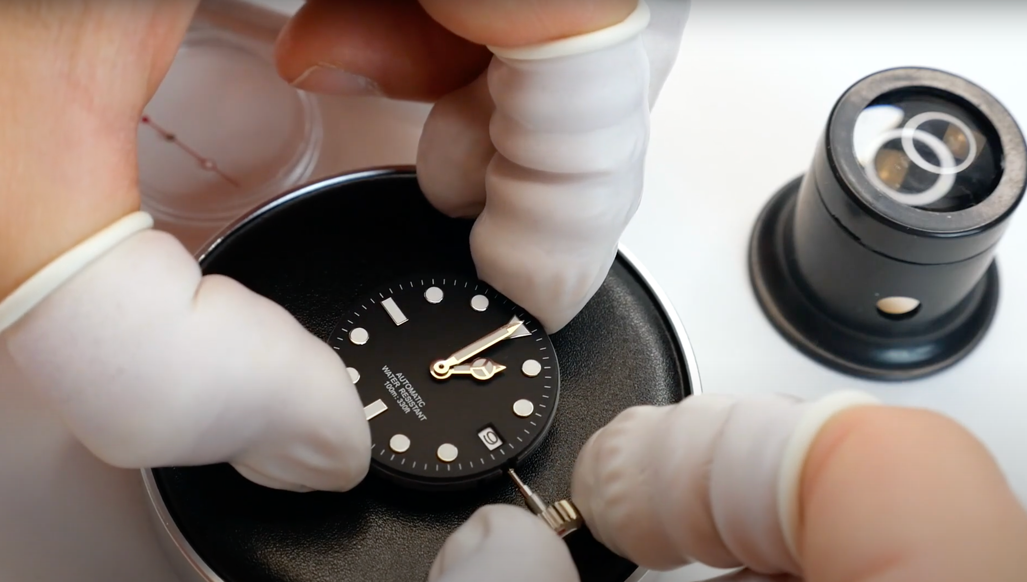 How to Fit Watch Hands on an NH35 Movement