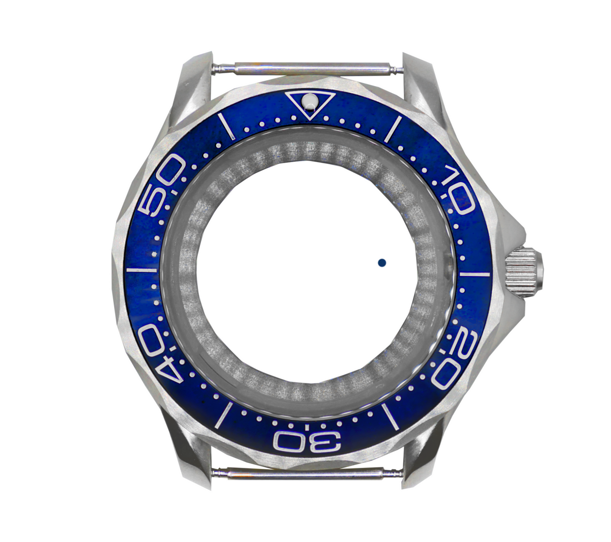 DIVER 40MM STAINLESS STEEL CASE CERAMIC BEZEL GLASS BOTTOM